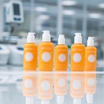 Biotherm pourrait être la première marque de L'Oréal à lancer un produit conditionné dans un flacon cosmétique en plastique entièrement recyclé grâce à la technologie enzymatique de Carbios. (Photo : © Courtesy of L'Oréal)
