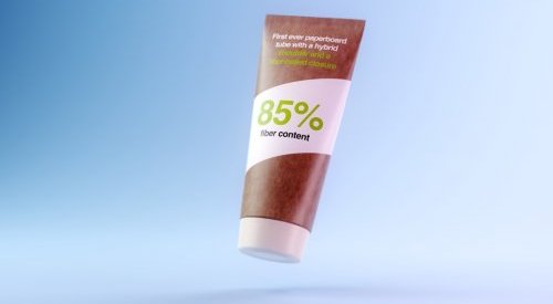 Stora Enso unveils cosmetic tube made of 85% paperboard fibers