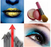 What kind of growth for global cosmetic markets in 2010?